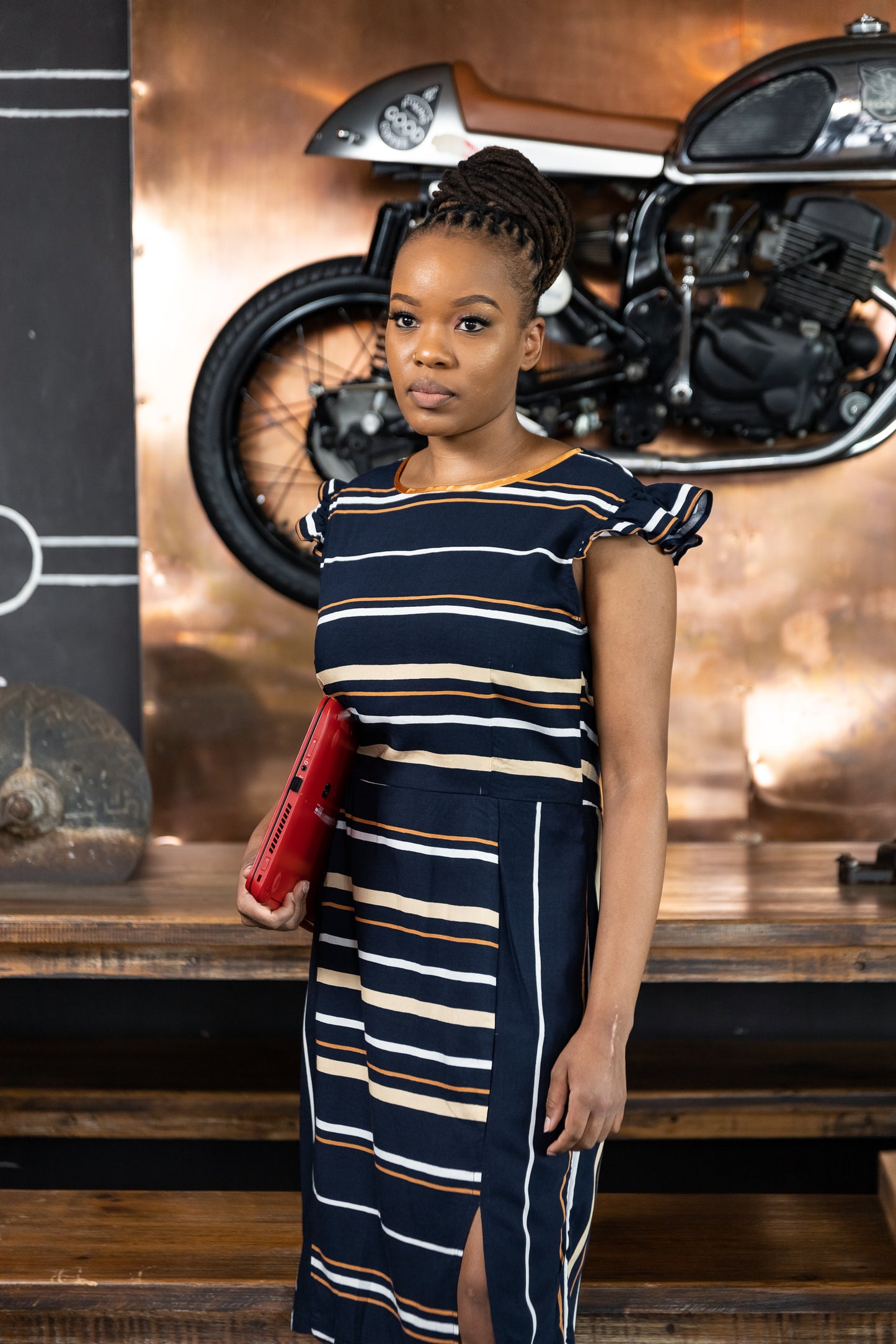 Rosella Stripe Dress